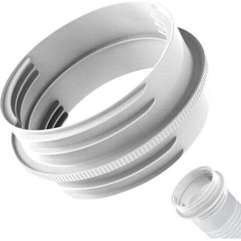 Connecteur d’évacuation pour climatiseur mobile – prolongateur étanche 13/15 cm pour fenêtre coulissante ou mur – sans marque (1/4)
