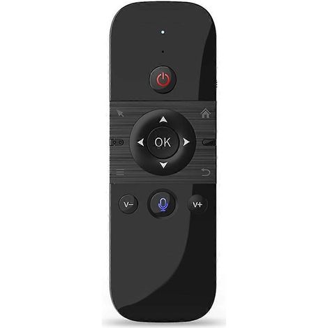 Air Voice 2-in-1 Kabellose Sprachmaus, 2,4 GHz Bluetooth-Mini-Tastatur, Wiederaufladbare Infrarot-Lernfernbedienung für Smart-TV-Boxen (1/5)