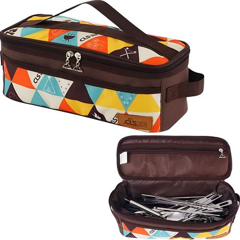 Sac à outils de camping - Rangement portable pour équipements de cuisine (1/5)