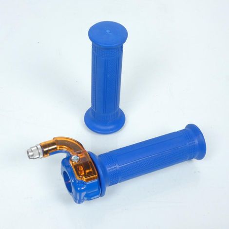 gasgriff gashebel blau rsm mini targa für moped mofa moped (1/3)