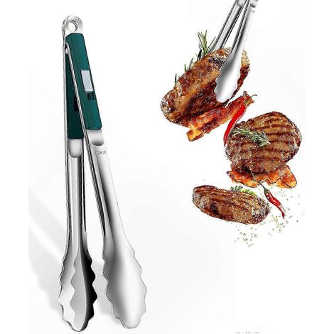 Grillbürste aus Edelstahl, vielseitiges Küchenutensil zum Grillen, Braten und Servieren, hitzebeständig, langlebiges Kochhilfsmittel (1/5)