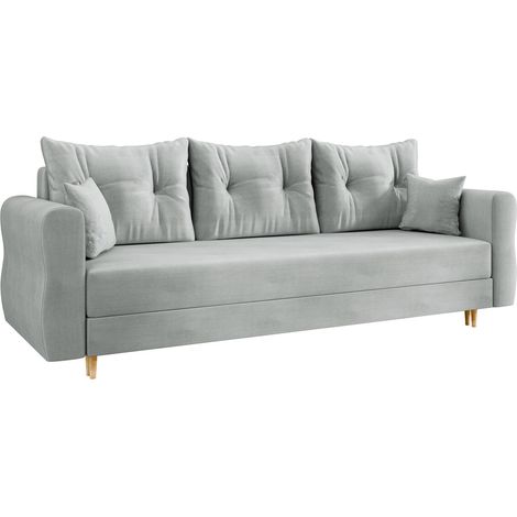 Sofá-cama Veldala 101, Manila 14, Almacenaje, 0, 85x231x77cm