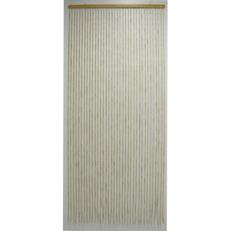 Cortina de puerta de bambú 90x195cm