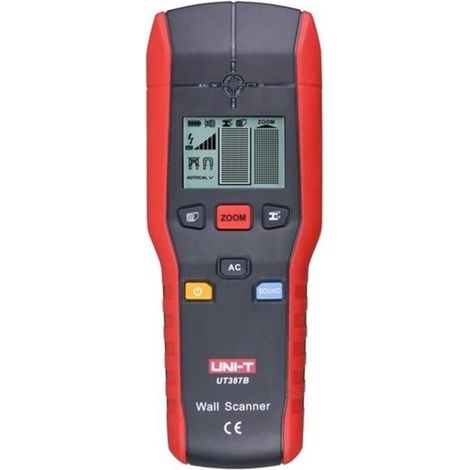 Rivelatore - Scanner di metallo all'indirizzo Paredes UNI-T Ut-387b Adatto per il rilevamento di cavi, legno e tubi a parete
