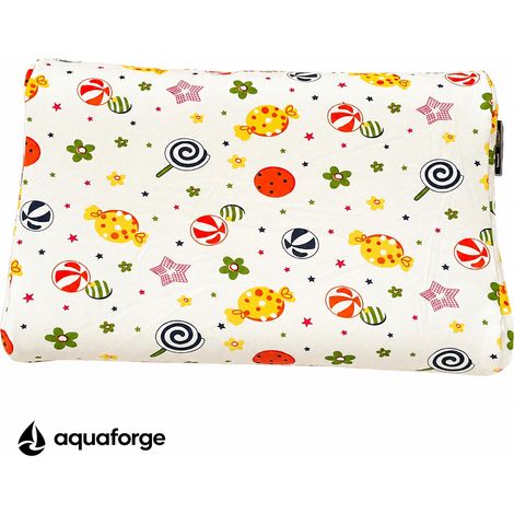 Almofada Cervical Ergonómica Látex Respirável Capa Removível 27 x 44 cm (1/5)