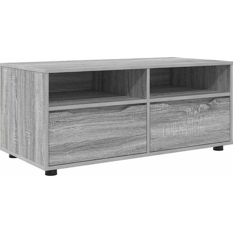 Maison Exclusive - Meuble TV Gris Sonoma 100 x 48 x 43 cm Bois d'ingénierie (1/5)