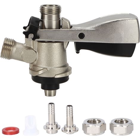 G5/8 S Type Tirage Bière Pression Robinet Coupleur Distributeur pour Maison Bar Pub Restaurant (1/5)