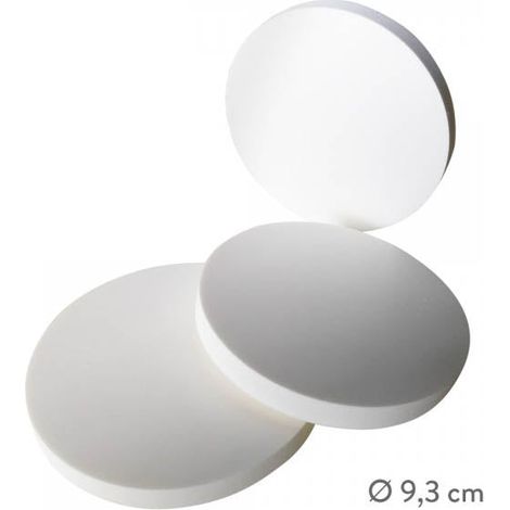 Cerchi in Forex épaisseur 1 cm pvc blanc - diametro 93mm (1/2)