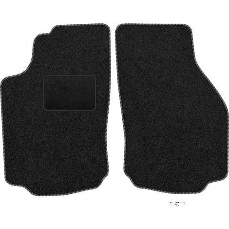 Tapis et moquettes, fibre synthétique, ajustement sur mesure pour Opel Astra K, noir (1/5)