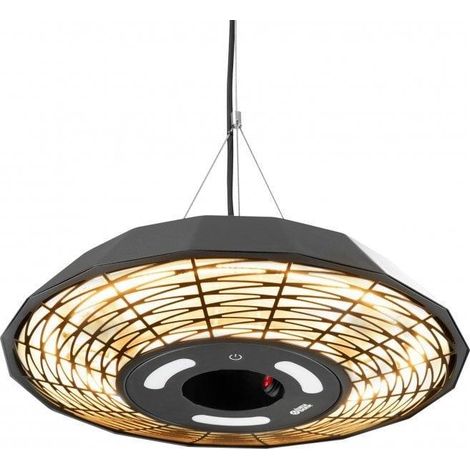 Targus TunaBone TB2068C-01 riscaldatore elettrico nero 2000W