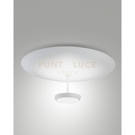 Plafoniera Bianco Yuko Collezione YUKO 1 Luce LED 40W Luce Calda Design Moderno