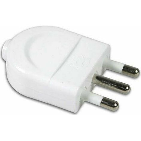 Spina elettrica 16a bipasso 2p + t presa italiana adattatore 250v (1/2)
