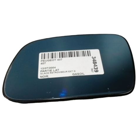 [PRODUIT D'OCCASION] Glace Retroviseur Exterieur G PEUGEOT 407 ♻️ Ref Oe. 8151gv - Garantie à vie (1/2)
