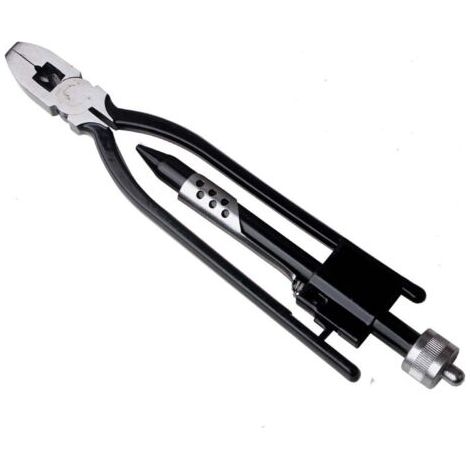 Pince à fil de fer de sécurité de 9 pouces en acier à haute teneur en carbone Twister Locking Pince à sertir rapide pince à torsion de fil de sécurité torsade de fil (1/5)