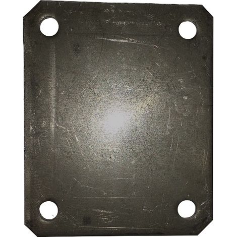 Plaque à souder 140x110 Entre-axe 105x80 épaisseur 3,5 mm