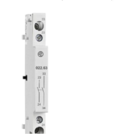 Modulo contatti ausiliari 2no per contattori serie 22.44 e 22.64 finder 02263