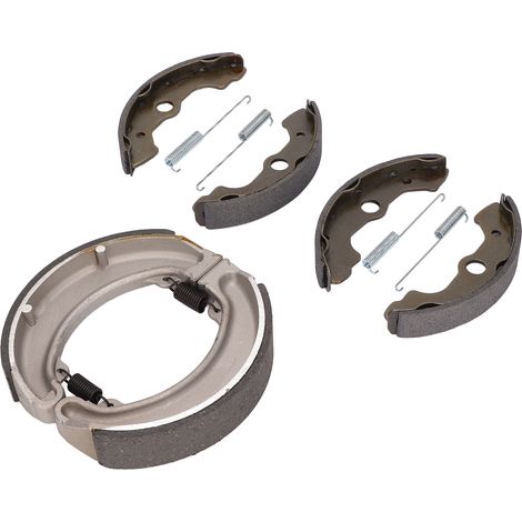 Bremsbackensatz für Vorder- und Hinterachse mit Federn für TRX300FW Fourtrax 300 4x4 1988, kompatibler Honda-Ersatz.