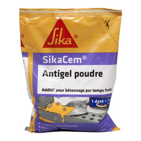 Additivo per la deumidificazione di freddo SIKA SikaCem Antifreeze Powder - 700g