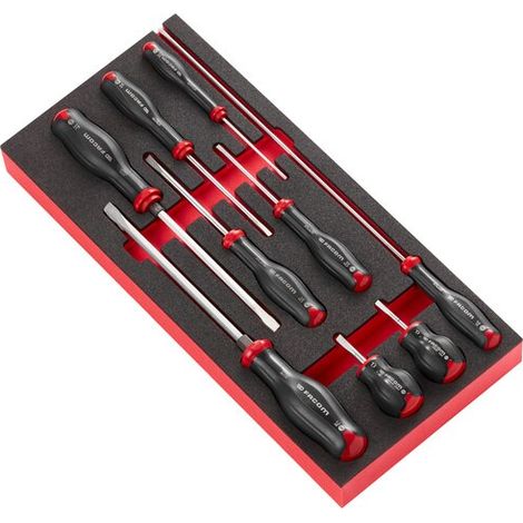Facom – Plateau à outils en mousse pour servante d'atelier – Accessoire spécifique pour modèle MODM.AT4 – Conçu pour un rangement optimisé