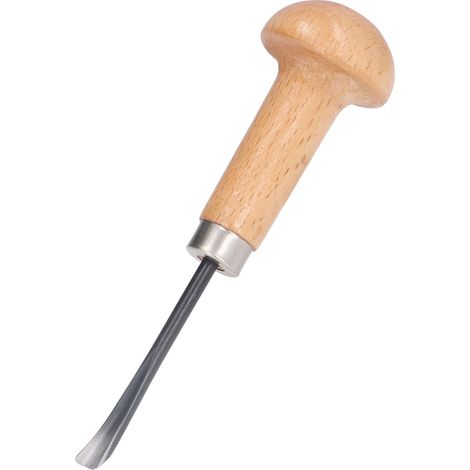 Ciseau à bois sculpteur gouge taille lame acier manche hêtre pour ébénisterie tournage (1/5)