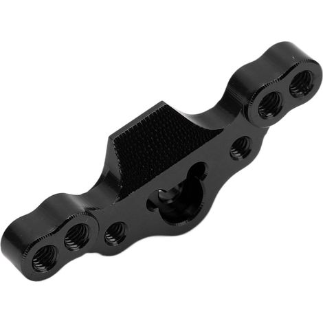 Support de fixation de biellette de direction supérieure avant en métal pour voiture RC Losi Mini-T 2.0 2WD 1/18 (noir) (1/5)