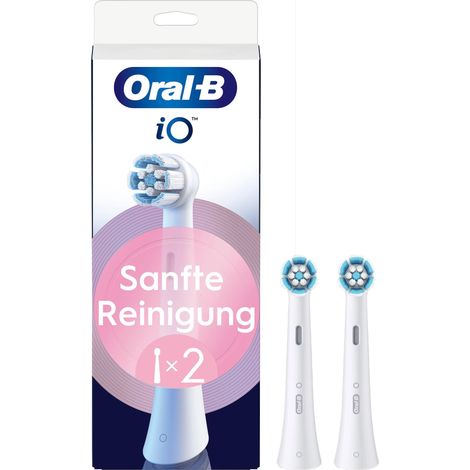 Oral-B iO Sanfte Reinigung 2er Aufsteckbürsten