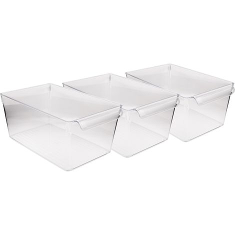Set organizer per frigorifero Set Trasparente (1/4)