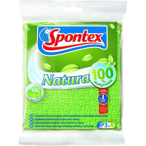 Accesorio de limpieza Spontex natura reutilizable biodegradable 20,5x17,5 cm (1/3)