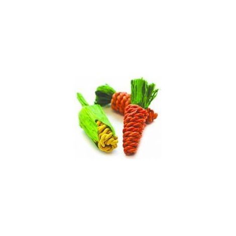 Critters Choice Sisal Carrot & Corn - 3pk - 403331
