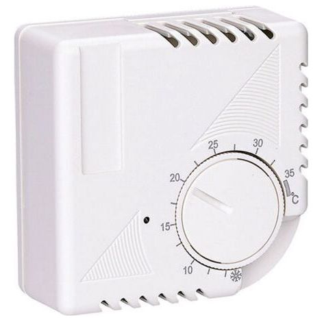 Thermostat d’ambiance plancher chauffage eau climatisation centrale interrupteur mécanique