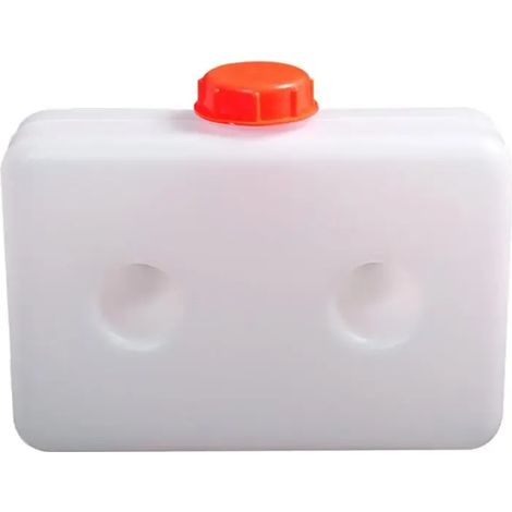 Réservoir de carburant pour chauffage diesel, étanche, résistant à la corrosion, réservoir de carburant pour chauffage avec 2 trous, réservoir de 5 litres d'essence [NX]