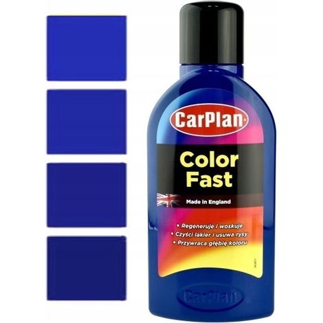 CERA PER AUTO CARPLAN PER COLORARE LA VERNICE PER GRAFFI, BLU (1/5)