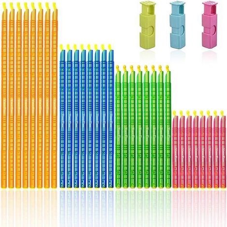 35 Clip Fermeture Sachet, Réutilisables Alimentaire D'étanchéité Clips, pour Sceller les Sacs Alimentaires, la Cuisine/la Maison (1/4)
