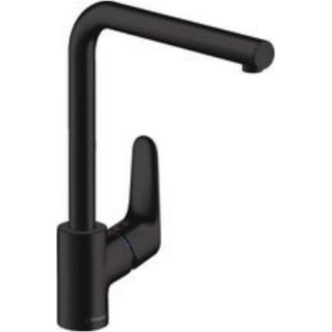 Robinet de cuisine HANSGROHE Focus M41 280 noir mat (1/4)