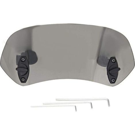 Motorrad-Windschutzscheibe zum Aufclipsen, verstellbarer Windabweiser, Windschutzscheibenzubehör für Motorräder, Farbe: Tawny (1/4)