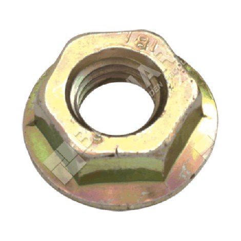 Stangenmutter M8 x 1,25 Sechskant 13 für Kettensägen ASIEN – CHINA – VIEL GLÜCK – LEA – SANDRIGARDEN – SWM – MTD KOMPATIBEL – 013080
