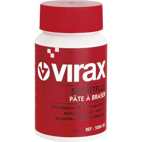 Smarflux : Pâte à braser pour préparer la brasure des tubes cuivre (carton de 5 boite(s)) - Virax