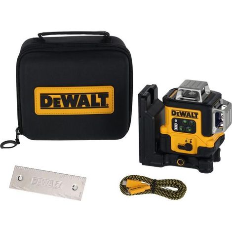 DeWalt DCLE14361GB USB-C Rechargable 3x360° Green Beam Laser Level