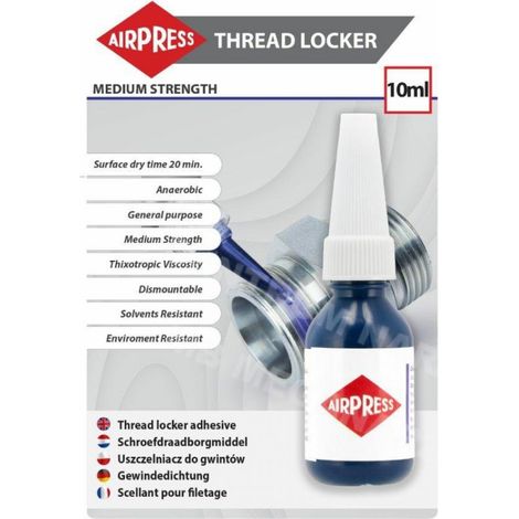 Adhesivo para sellar roscas, tamaño mediano, 10 ml - AP 4306642