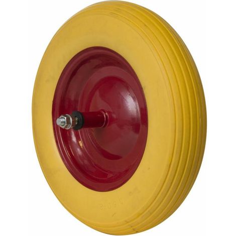 Ruota per carriola in poliuretano ø 368mm (1/2)