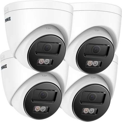 Caméra Réseau, Résolution 8MP, Détection Intelligente à Double Lumière, 4PC I91DM (1/2)