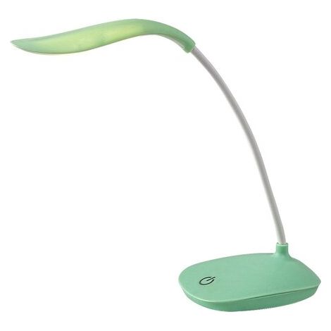 Lampe de bureau LED verte dimmable USB 2W Bedi Rabalux (1/5)