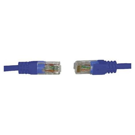 Câble cat 6 Avec connecteur / , UTP, gaine LSZH Bleu, 20m ( Prix pour 1 )