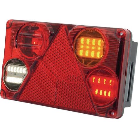 Luz trasera multifunci贸n LED'rectangular dcha. 12-24 V 232 x 142 x 59 mm UNIVERSAL LA40023