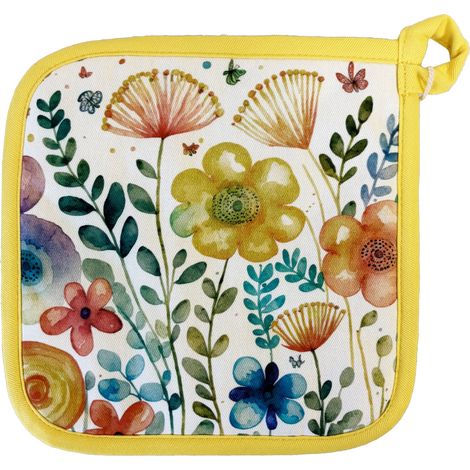 Manique de cuisine Printemps vibrant (1/3)
