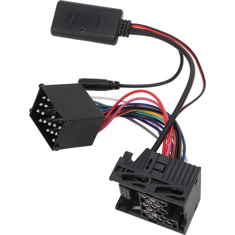 Bluetooth 5.0 AUX-Kabel mit integriertem Mikrofon für BMW E46 320i/320ci (2002–2006) – Kabelloser Audioadapter, Autoradioanschluss (1/5)