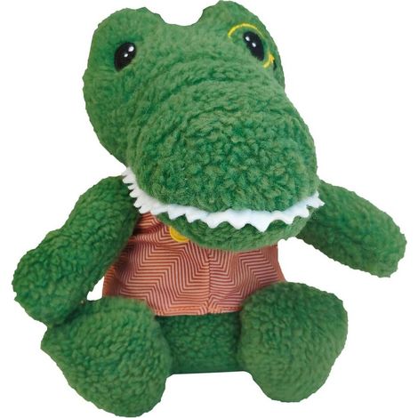 Peluche per cani Gloria Buky Coccodrillo 24 x 20 cm Verde