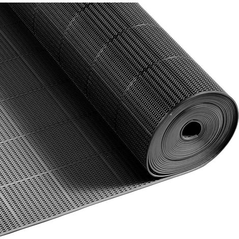 Pour zone humide et piscine, sol sécurisé avec ce caillebotis drainant PVC 90x1500 cm, rouleau antidérapant découpable (1/5)