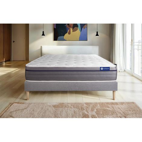 Kit rete e materasso matrimoniale Actimemo zen 160x190cm - Spessore : 26cm- memory foam - Bilanciato -