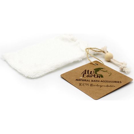 Sachet à Savon Nature - Bambou- Vendu par 1